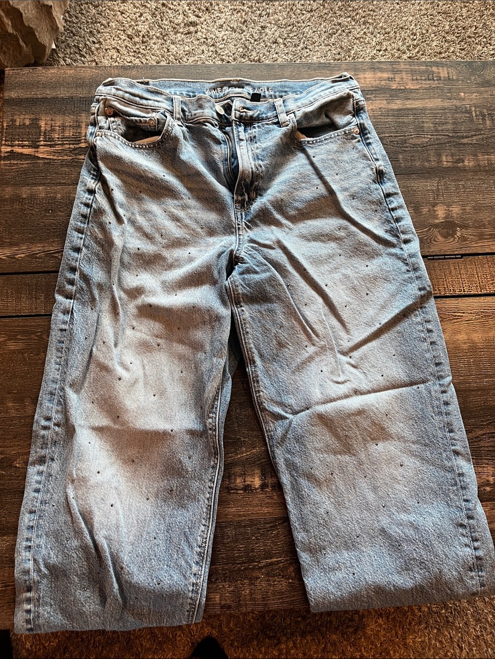 American Eagle Outfitters Light Blue Relaxed Women’s Jeans